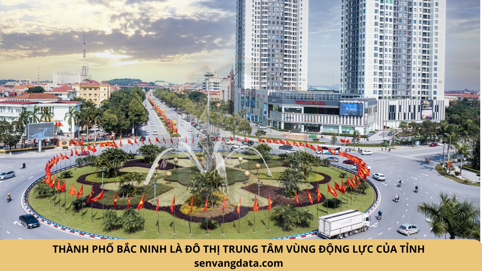 Toàn cảnh Thành phố Bắc Ninh.