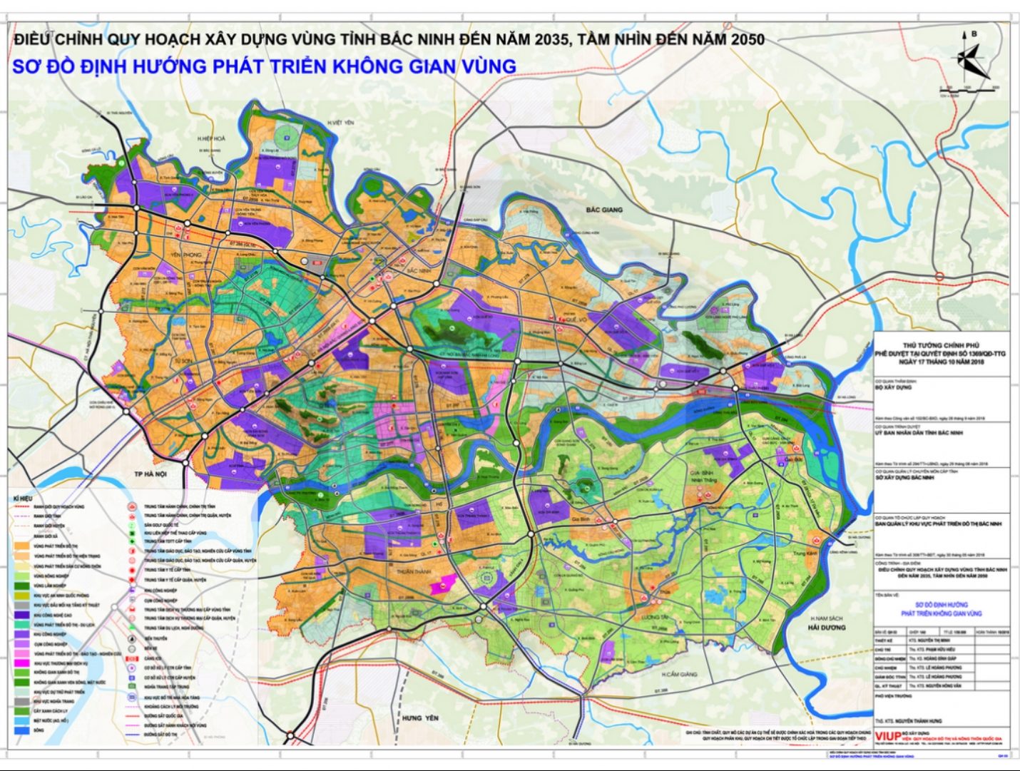 Quy hoạch xây dựng Vùng tỉnh Bắc Ninh đến năm 2035, tầm nhìn đến năm 2050