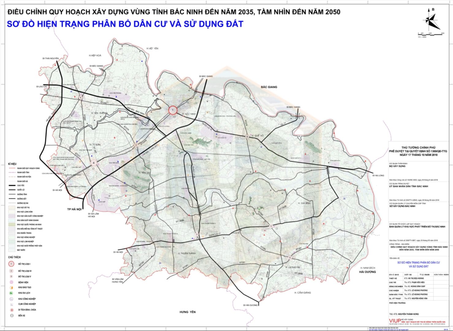 Quy hoạch xây dựng vùng tỉnh Bắc Ninh đến năm 2035, tầm nhìn đến năm 2050