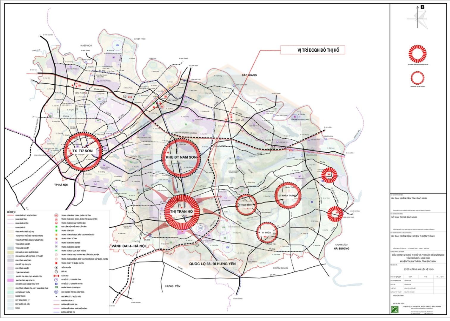 Quy hoạch Thị xã Thuận Thành (Bắc Ninh) đến năm 2030, tầm nhìn 2050